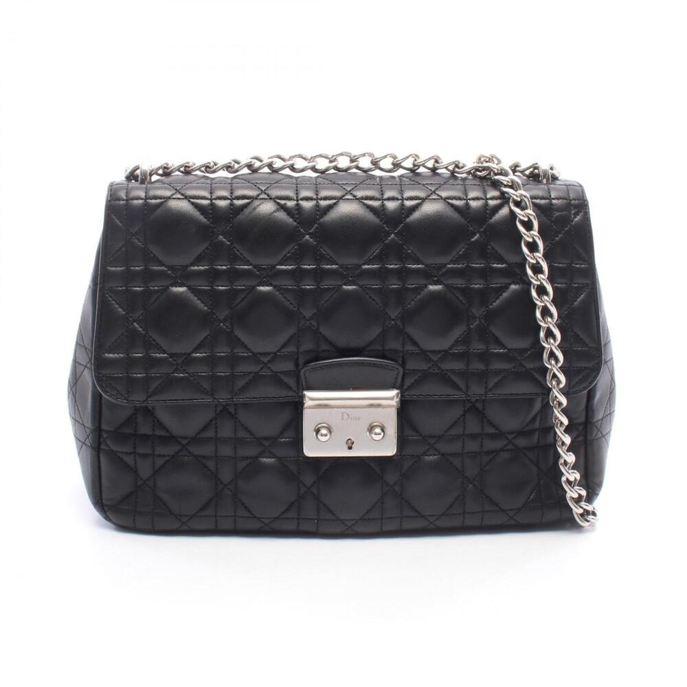 Christian Dior Dior Miss Cannage Shoulder Bag/Handbag, Lambskin Leather, Wome...